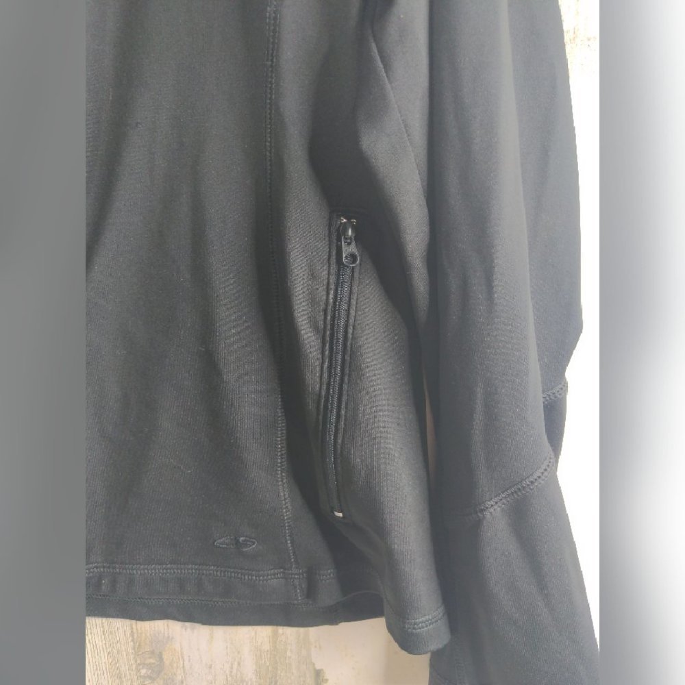 Champion Womens Work Out Zip Up Mock Neck Jacket L - Picture 2 of 10
